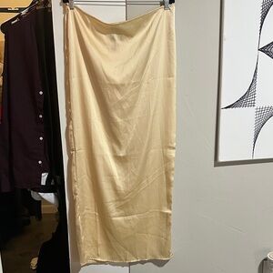 Elegant Yellow Skirt